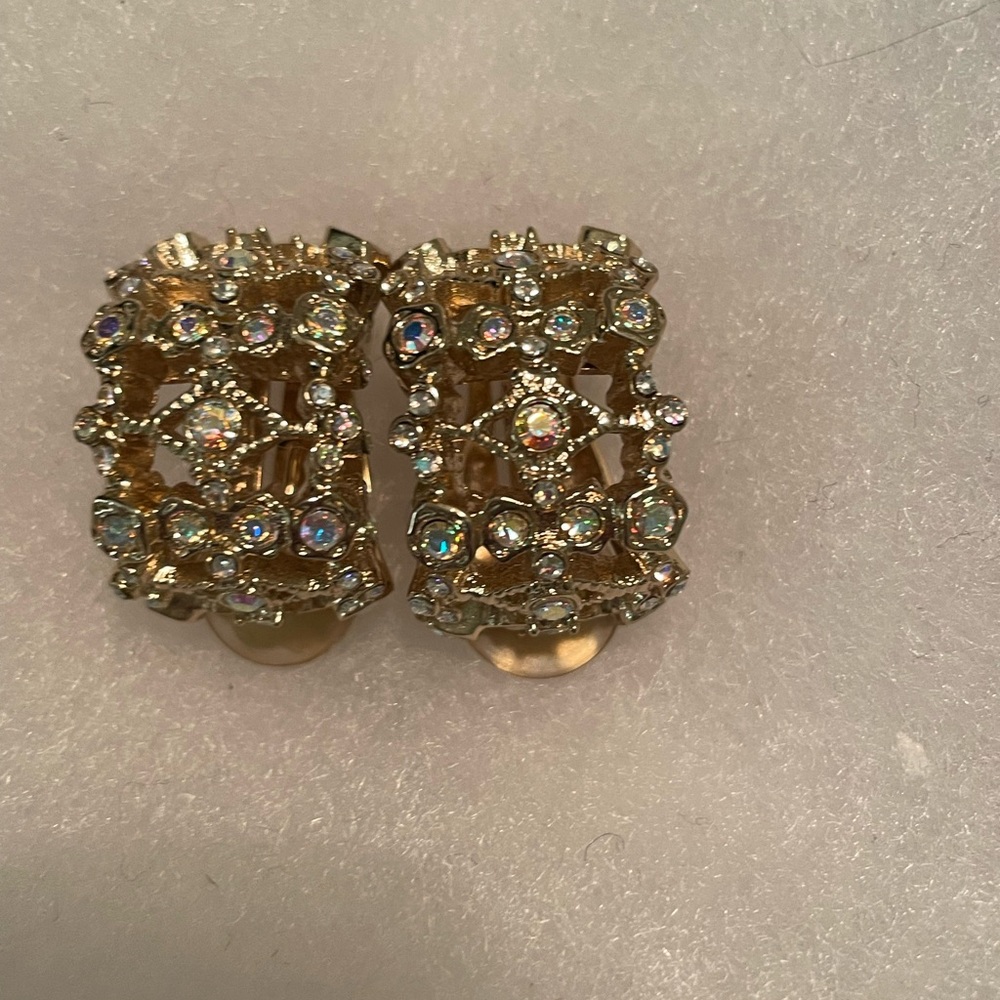 St. John vintage clips ons